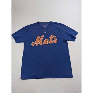 Majestic New York Mets Michael Conforto 30 T-Shirt Blue Kids XL 18 MLB Baseball